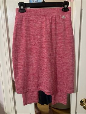 SpaceDye SNOGA - Raspberry Pink Workout Skirt with Leggings